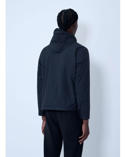 Stone Island Blue Logo Patch Jacket for men