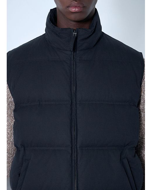 The Row Blue Gettler Reversible Down Vest for men