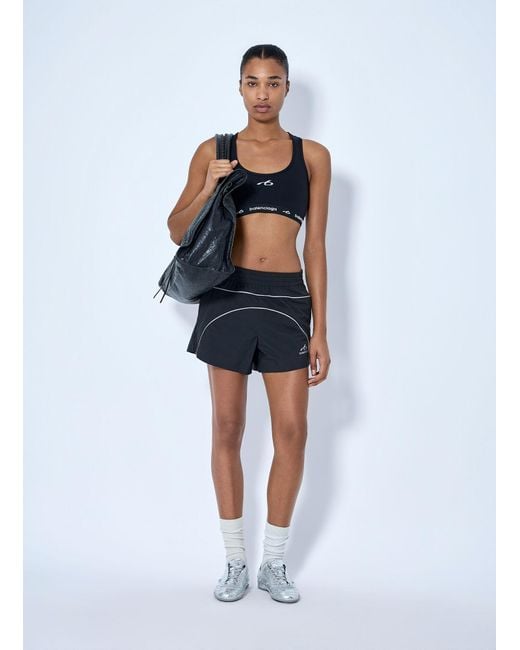 Balenciaga Blue Elasticated Sports Shorts