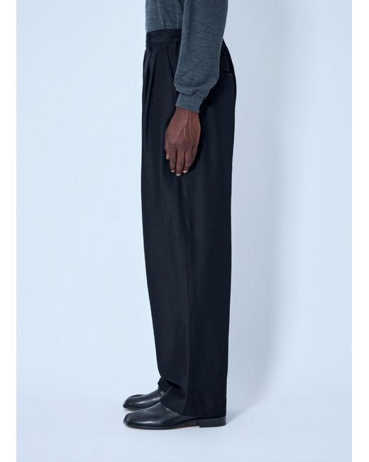 Ssstein Blue Wide Easy Pants for men