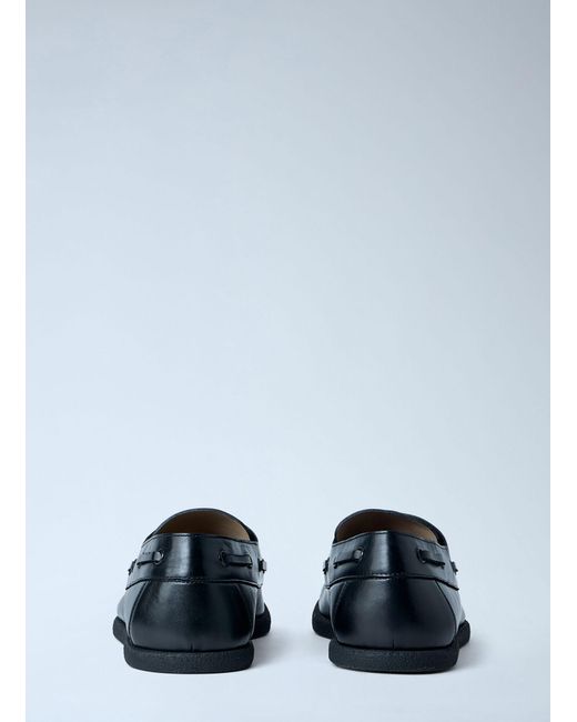The Row Black Novus Saylor Loafers for men