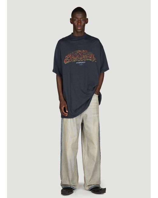 Balenciaga Multicolor Mann Jeans S for men