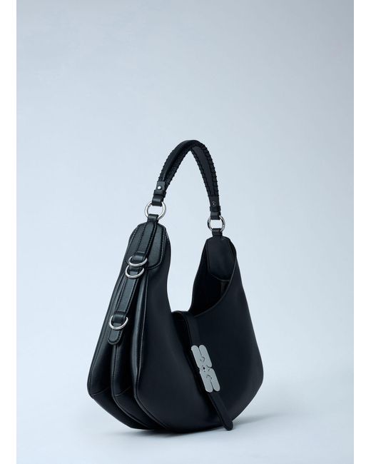 Ganni Blue Small Kat Shoulder Bag