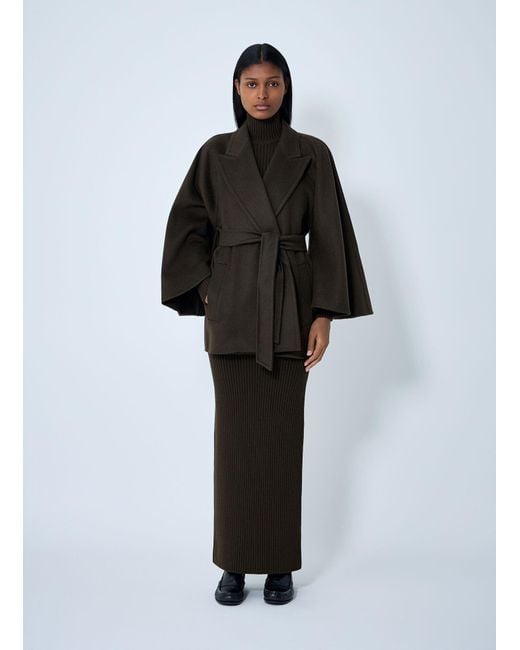 Max Mara Black Verna Short Coat