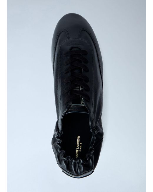 Saint Laurent Black Lewis Sneakers for men