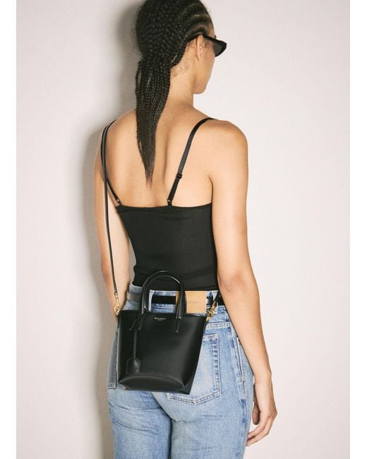 Saint Laurent Black Mini Toy Shopping Handbag