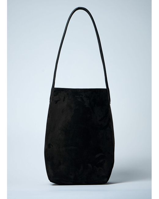 The Row Black Small N/S Park Tote Bag