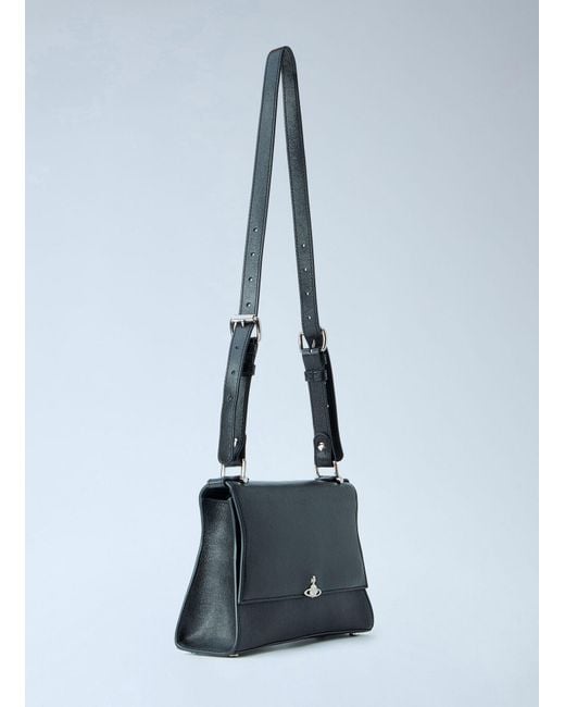 Vivienne Westwood Blue Bianca Small Shoulder Bag