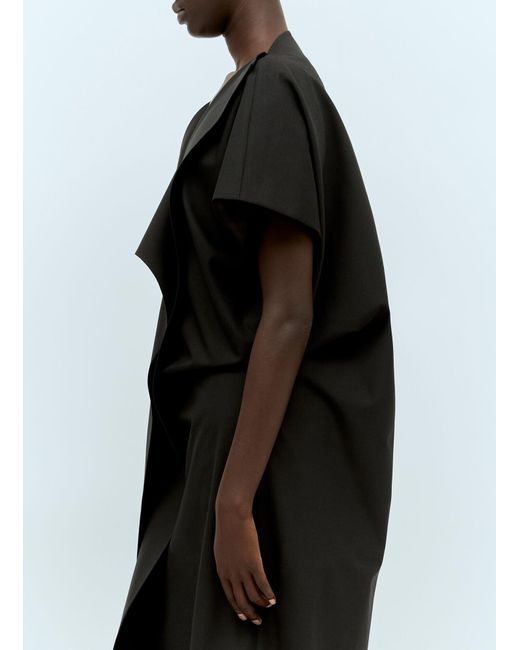 The Row Black Leonie Dress