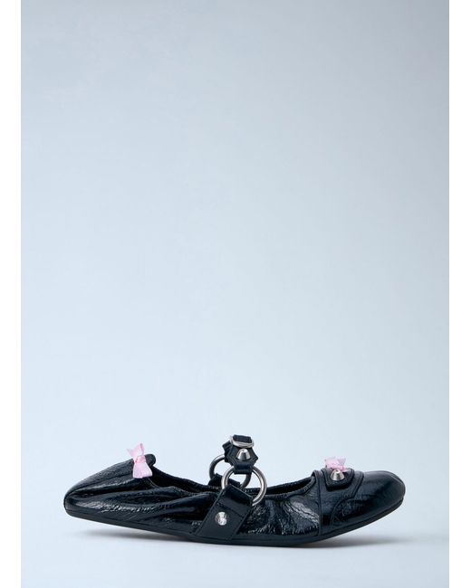 Balenciaga White City Ballerinas Flats