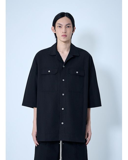 Rick Owens Blue Drkshdw Magnum Tommy Shirt for men
