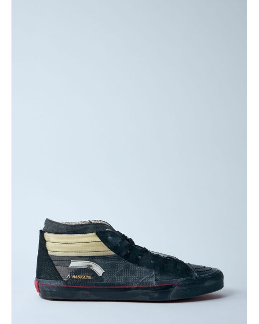 HIDNANDER Blue Baskate Sneaker for men