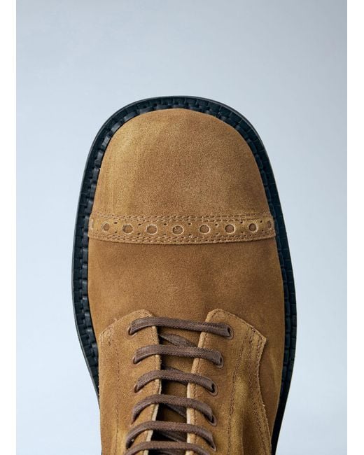 Miu Miu Blue Faded Unlined Suede Boots