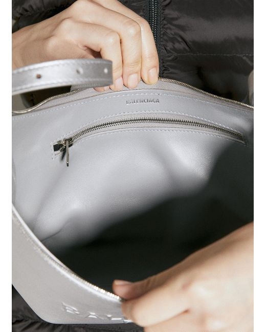Balenciaga Gray Mary-kate Sling Shoulder Bag