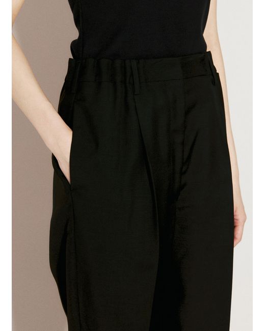 Prada Black Light Mohair Pants