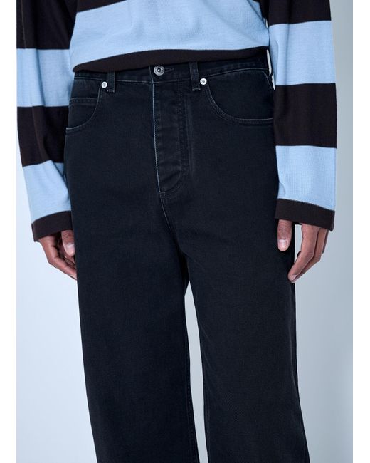 Bottega Veneta Blue Wide-Leg Denim Jeans for men