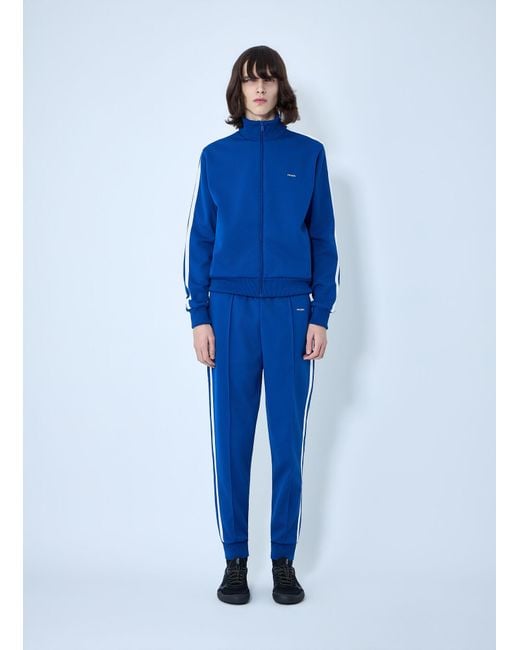 Prada Blue Zip-Front Track Jacket for men