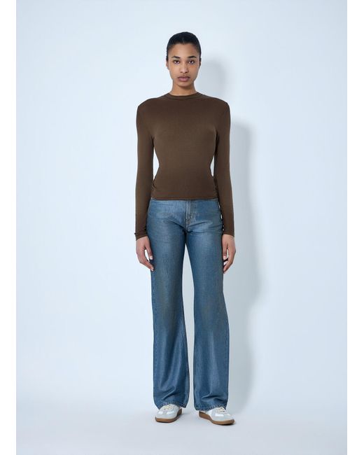 Our Legacy Blue Wide-Leg Denim Trousers