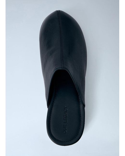 Our Legacy Blue Naoto Clogs
