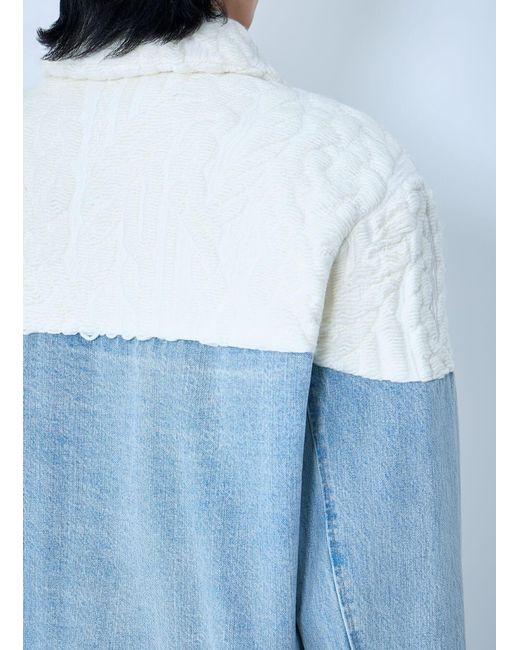 Levi's Blue Aran Trucker Jacket for men