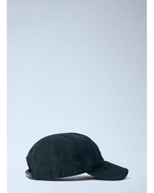 Miu Miu Blue Drill Baseball Cap