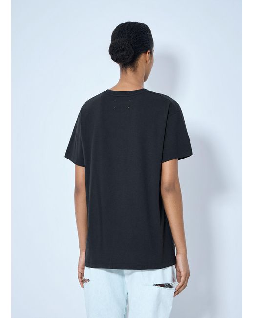 Maison Margiela Black Numbers Regular T-Shirt