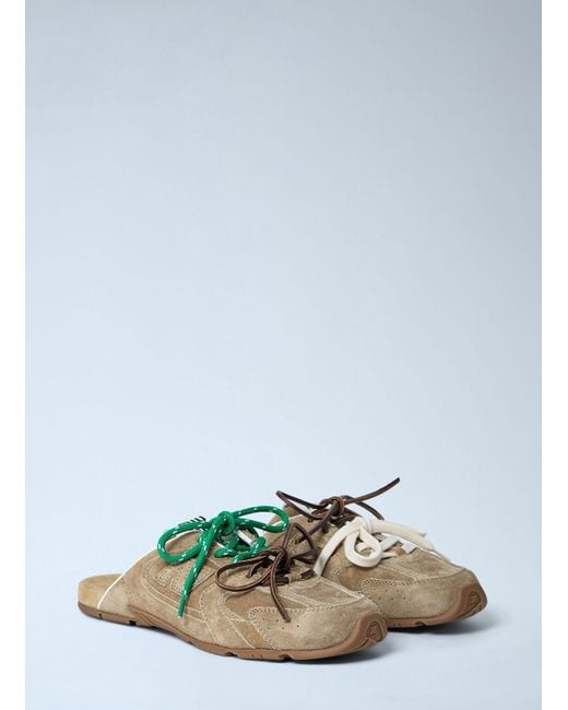 Miu Miu Green X New Balance 530 Mule Sneakers