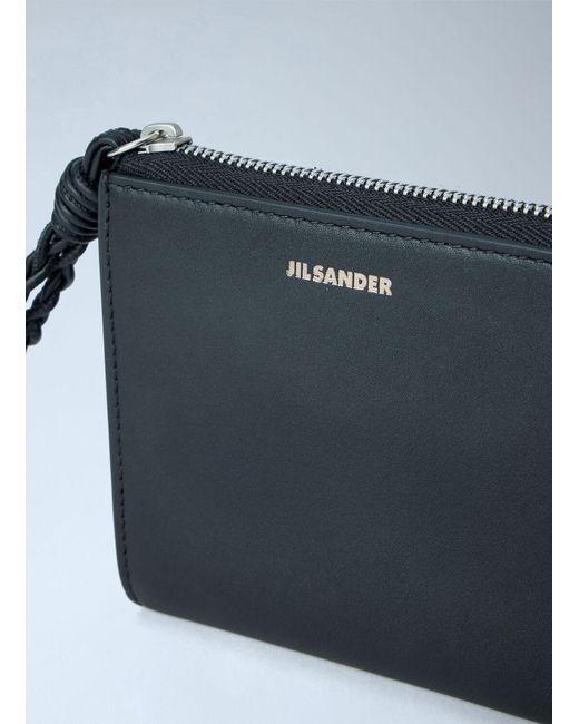 Jil Sander Blue Tangle Wallet for men