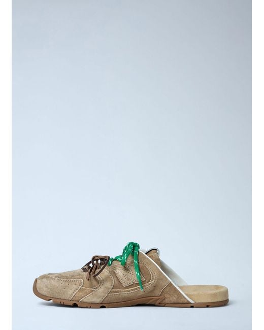 Miu Miu Green X New Balance 530 Mule Sneakers