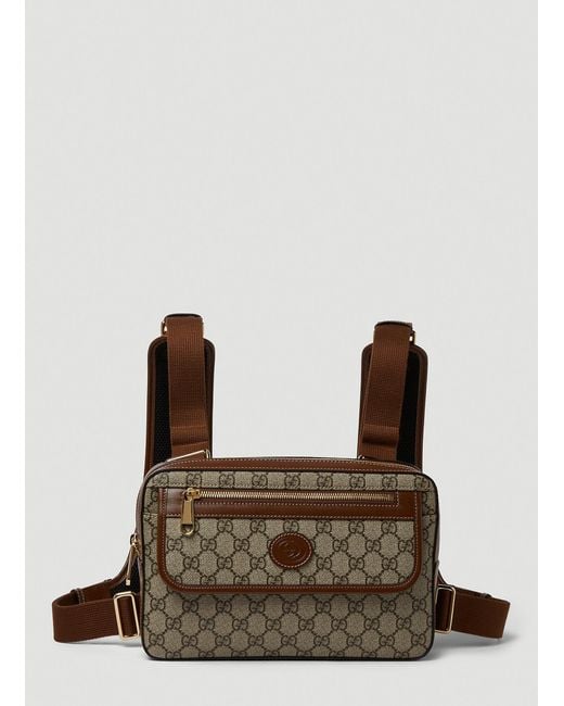 Gucci GG Retro Holster Bag in Brown | Lyst