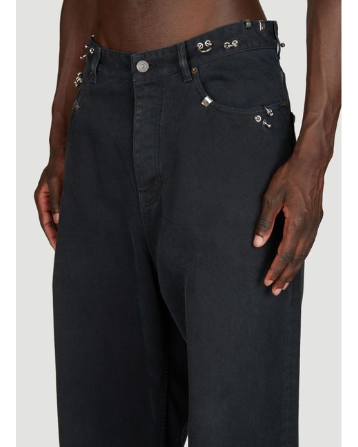 Balenciaga Black Man Pants S for men