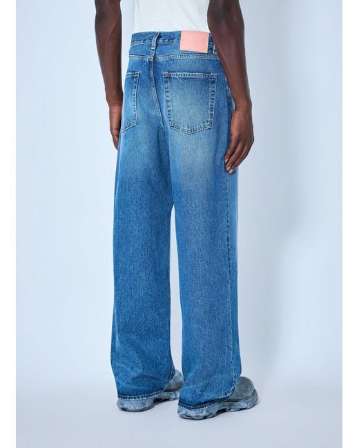 Acne Blue 1981 Baggy Jeans for men