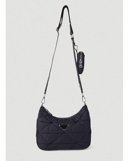 Prada Black Re-edition Quilted Shoulder Bag