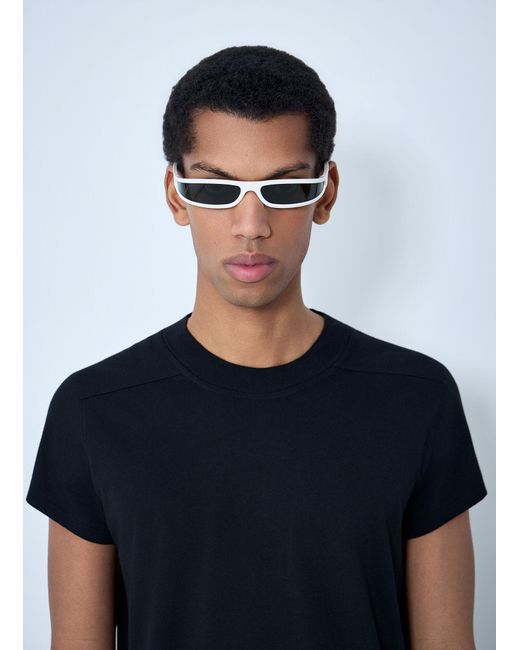 Rick Owens Blue Fog Sunglasses for men