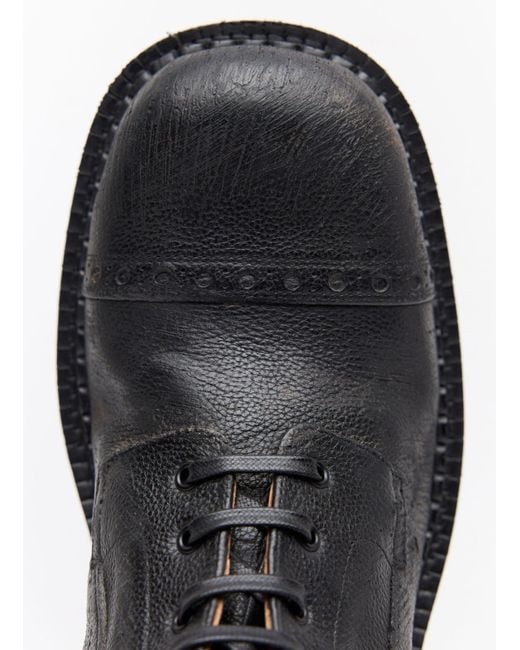 Miu Miu Black High Leather Boots