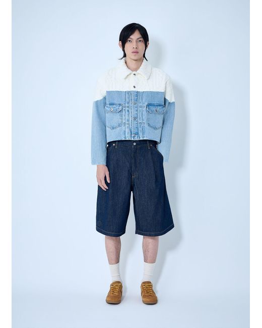 Levi's Blue Aran Trucker Jacket for men