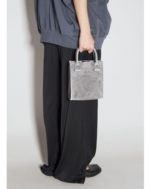 Vivienne Westwood Gray Teddy Small Handbag