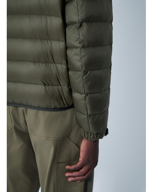 Moncler Green Najan Short Down Jacket for men