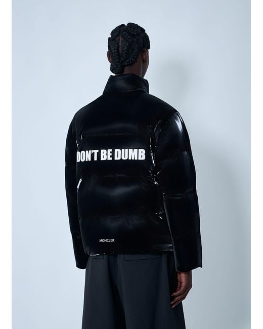 Moncler x A$AP ROCKY White Moncler X A$ap Rocky Reversible Throttle Short Down Jacket for men