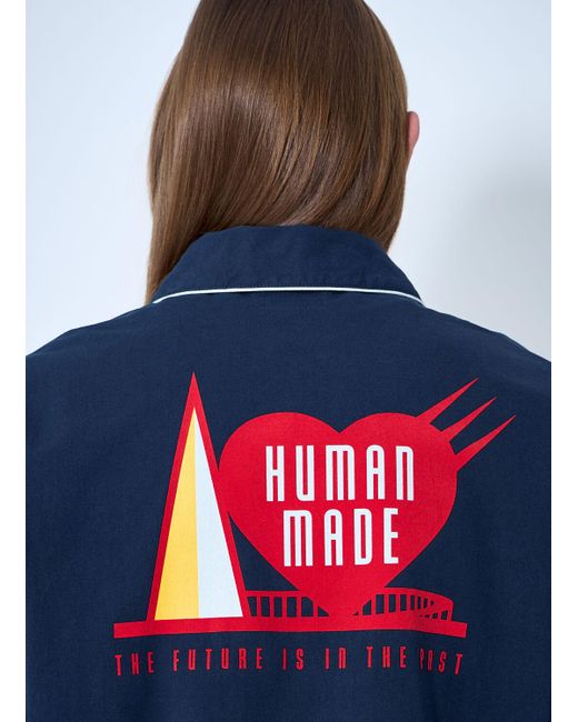 Human Made Blue Drizzler Jacket for men