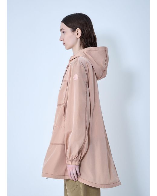 Moncler Pink Hooded Zip Jacket