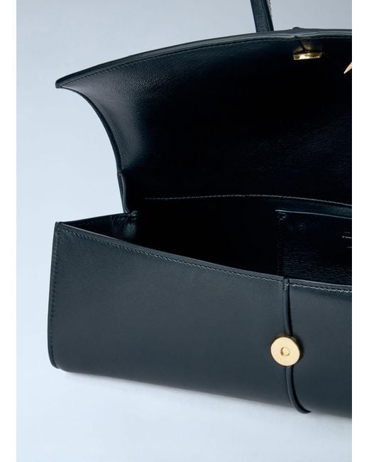 Jil Sander Blue Linea Shoulder Bag