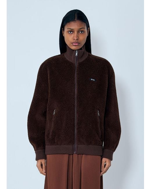 Prada Brown Fleece Jacket