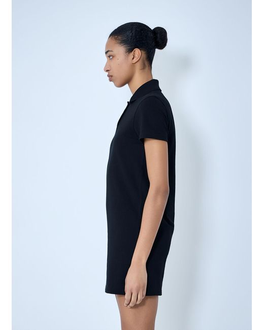 Saint Laurent Blue Polo Mini Dress