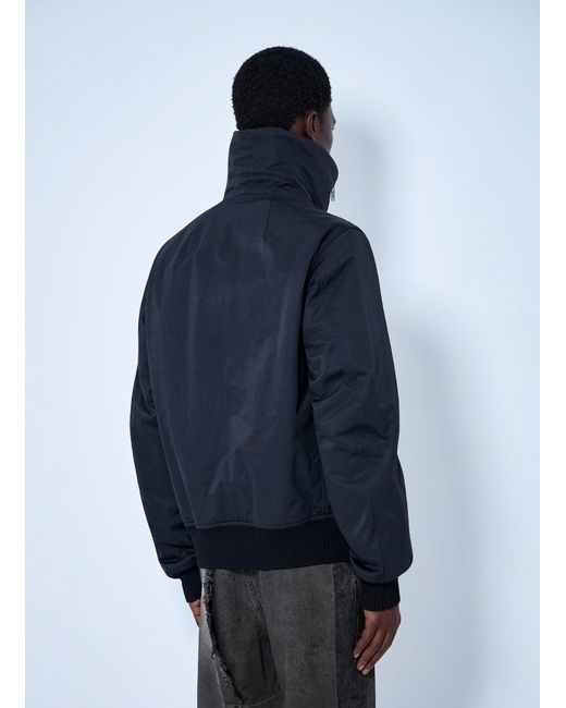 Rick Owens Blue Tower Dracuflight Bomber Jacket for men