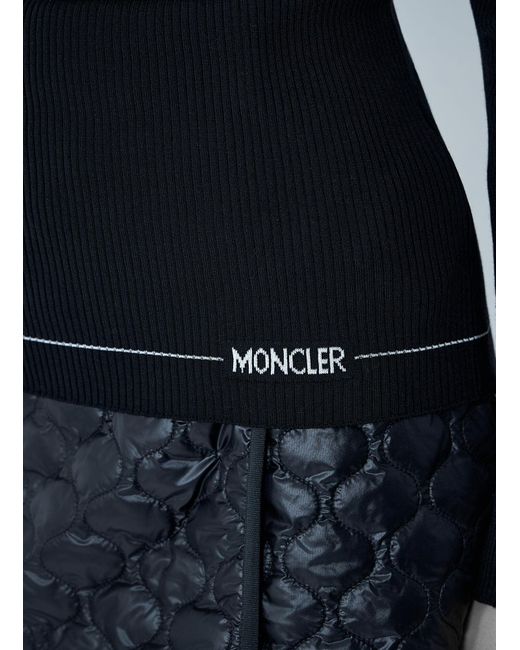 Moncler Blue Wool Sweater