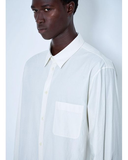 The Row White Perlo Shirt for men