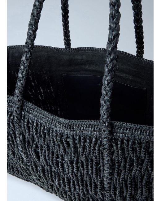 The Row Blue Georgica Tote Bag