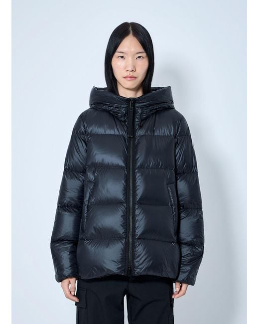Moncler Blue Serittes Short Parka
