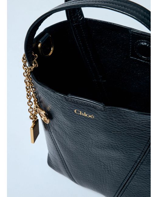 Chloé Blue Chloã Small Spin Tote Bag